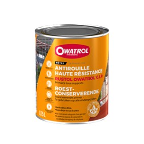 Rustol C.I.P primaire conditions extrêmes brun rouge Owatrol