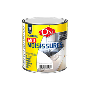 Peinture anti-moisissures blanc 0.5L Oxi
