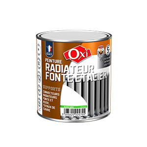 Peinture radiateur fonte et acier Oxi