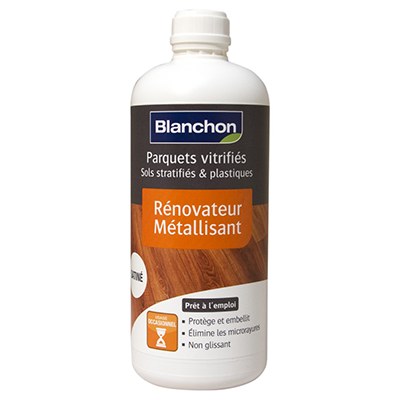 Rénovateur parquet métallisant satin 1 litre - Blanchon
