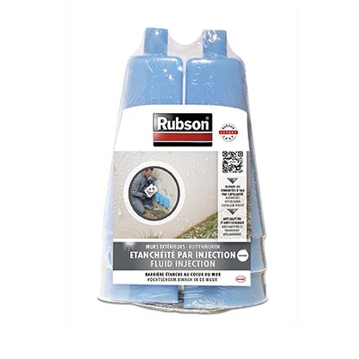 Traitement Murs Injection Kit 6 vases + 6 injecteurs