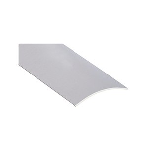 Seuil demi-bombé 50mm percé, inox, épaisseur 1.2mm, longueur 2.70m, Romus