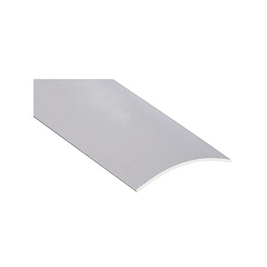 Seuil demi-bombé 50mm percé, inox, épaisseur 1.2mm, longueur 2.70m, Romus