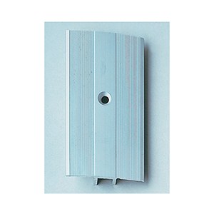 Seuil symétrique PPS, alu incolore, longueur 0.90m, Romus