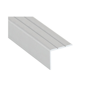 Nez de marche finition équerre 25 x 20mm, alu incolore, longueur 3m, Romus