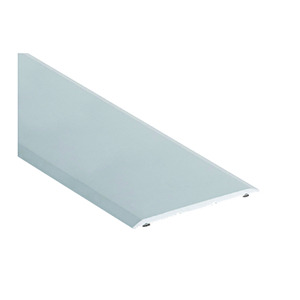 Seuil plat 40mm, alu incolore, longueur 1m, Romus