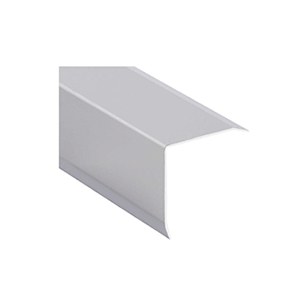 Cornière d'angle métal 50 x 50 mm, inox, longueur 3m, Romus