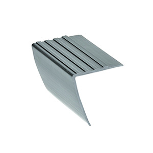 Nez de marche PVC souple N44/56 R droit 2.5mm noir Romus