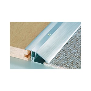 Seuil PPS Champion Flex Dénivelé Flex, alu incolore, longueur 0.90m, Romus