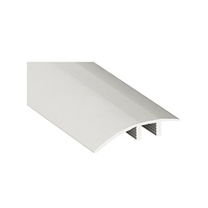 Seuil dénivelé design clip,  alu incolore, longueur 0.90m, largeur 33mm Romus