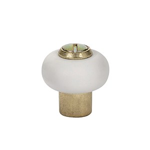 Butoir de porte standard sol laitonné poli Romus