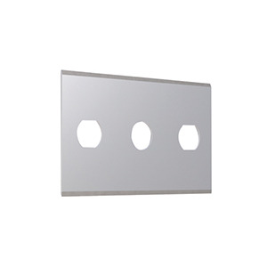 Boîte 50 lames rasoir bouts carrés Romus