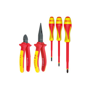 Jeu de 2 pinces Ergotorque et 3 tournevis isolés Ultimate KS Tools