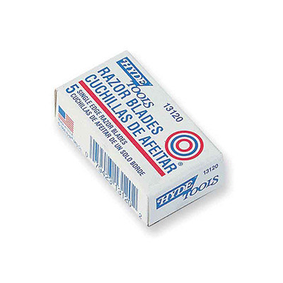 5 lames pour grattoir gratte vitre Hyde