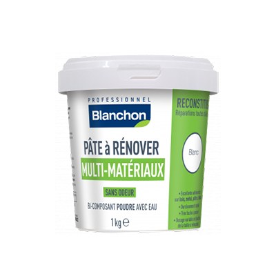 Pâte à rénover blanche 1 kg Blanchon