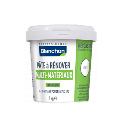 Pâte à rénover blanche 1 kg Blanchon