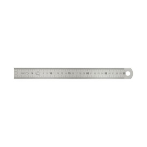 Réglet semi-rigide en inox longueur 1000 mm KS Tools