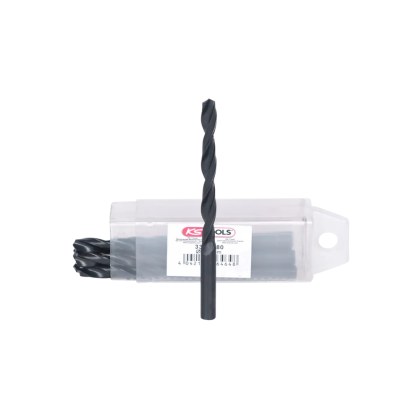 Lot de 10 forets HSS laminés en métal Ø 8 mm KS Tools