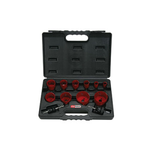 Coffret de 10 scies cloches,  Ø19 à 67 mm KS Tools