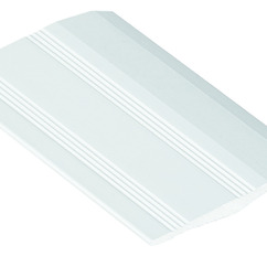 Rampe d'accès alu incolore de 5 à 7 mm x 2.70 m