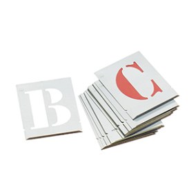 Pochoir alphabet L'Outil Parfait