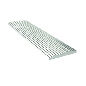 Rail de guidage plat strié 24 mm Romus