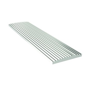 Rail de guidage plat strié 24 mm Romus