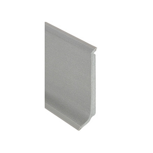 Plinthe PVC semi-rigide Romuflex 100 mm, gris moyen galet, Romus