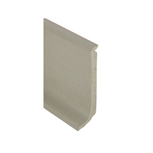 Plinthe PVC semi-rigide Romuflex 80 mm, taupe Romus