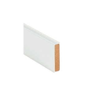 Plinthe PP Ame bois, blanc, hauteur 60mm, Romus