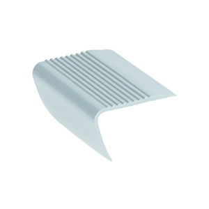 Nez de marche PVC souple N65BS bord sifflet gris Romus
