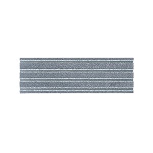 Tapis hybrides Quickmat-tile 23 x 75 cm gris Romus