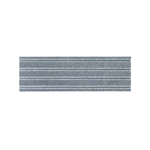 Tapis hybrides Quickmat-tile 23 x 75 cm gris Romus