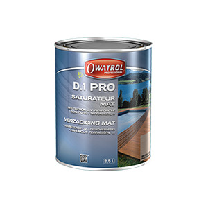 D.1 Pro saturateur terrasses, bardage, mobilier de jardin honey gold 20L Owatrol