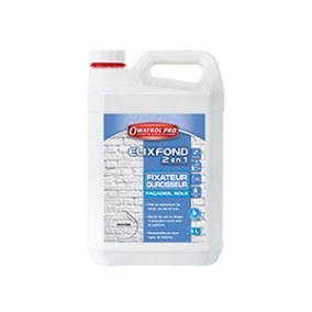 Elixfond 2 en 1 fixateur restructurant et impression antipoussière Owatrol