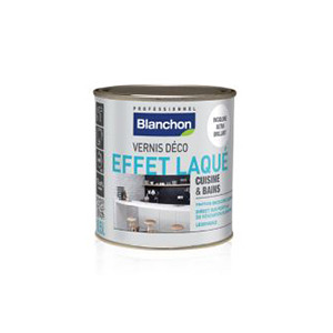 Vernis déco effet laqué 0.5L Blanchon