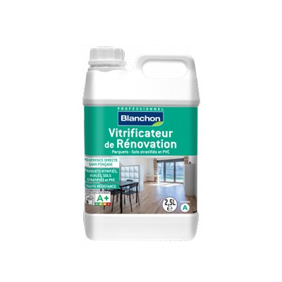 Vitrificateur de rénovation mat 2.5L + durcisseur 0.25L Blanchon