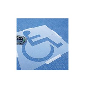 Pochoir handicapés Théard