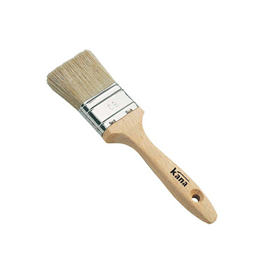 Queue à vernir premium soies blanches stabilisées extra 30mm Kana