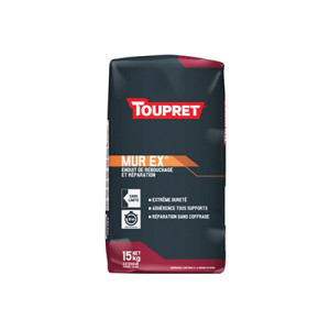 Mur-Ex® enduit de rebouchage et de réparation sac 15kg Toupret