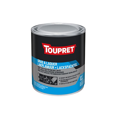 Toupret Gras à laquer pour finition brillante 1kg