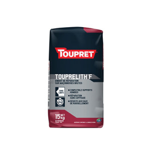 Touprelith®F Réparation maçonnerie brute sac 15kg Toupret