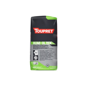 Enduit anti-humidité pour maçonneries brutes 6kg Toupret