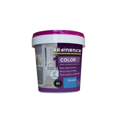 Résine colorée de rénovation gris taupe Résipro