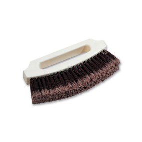 Brosse à épousseter vinyl marron fleuré Théard