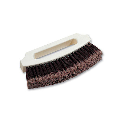 Brosse à épousseter vinyl marron fleuré Théard