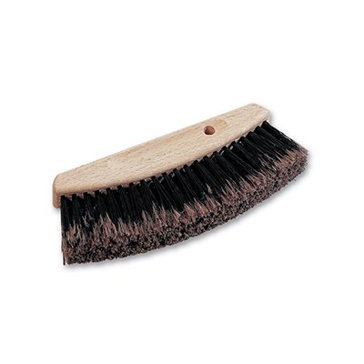 Brosse à épousseter nylon marron fleuré Théard