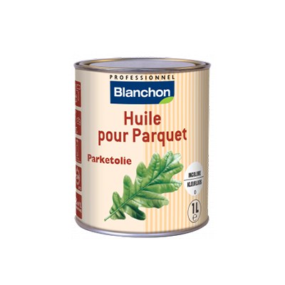 Huile pour parquet incolore 1L Blanchon