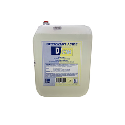 D'CIM Nettoyant concentré acide 5L DPE