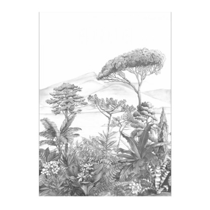 Phoenix Papier peint noir panoramique Caselio 103050978